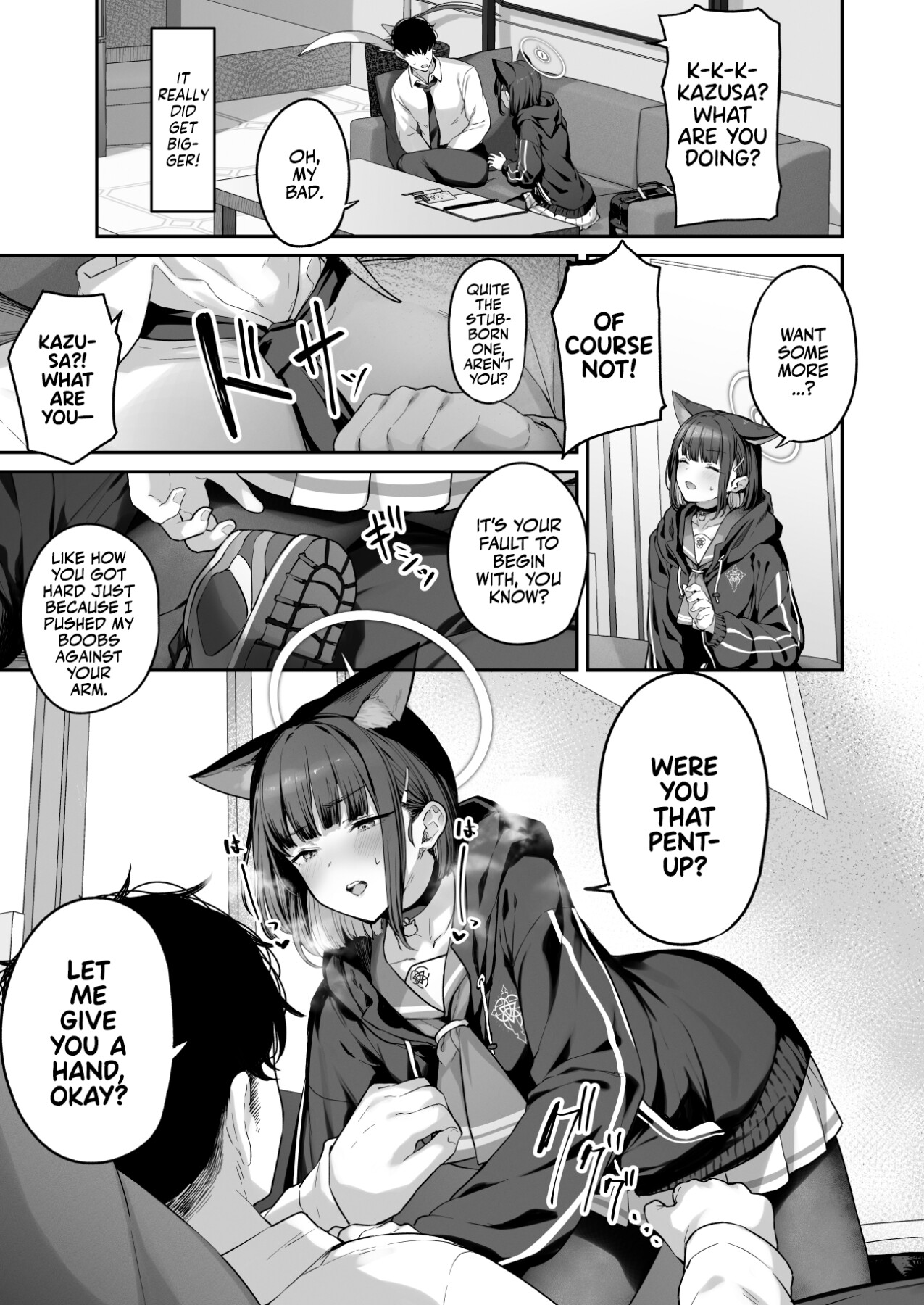 Hentai Manga Comic-Kyouyama Kazusa Wants to Bang!-Read-6